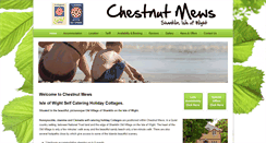 Desktop Screenshot of chestnutmews.co.uk