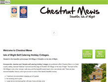 Tablet Screenshot of chestnutmews.co.uk
